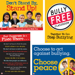 Bully Free Classroom<sup>®</sup> Elementary School Poster Set