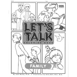 Let's Talk Coloring Book - Family...