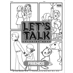 Let's Talk Coloring Book - Friend...